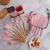 Set de Utensilios 19 Piezas en Silicona Altas Temperaturas Libres de BPA