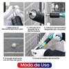 Kit de Pistola Remachadora Manual con Clavos de Acero + Paquete de Chazos Fulminantes