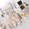 Set de Utensilios 19 Piezas en Silicona Altas Temperaturas Libres de BPA